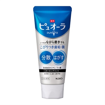 薬用ピュオーラ ハミガキ １１５ｇ(ストロングミント)