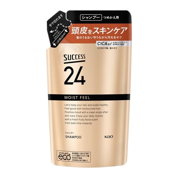 サクセス24 シャンプー 詰替 320ml サクセス SUCCESS 花王(モイストフィール)