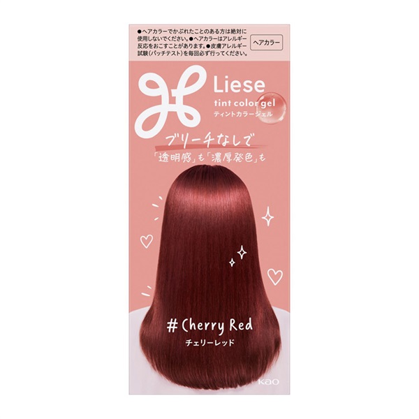 リーゼ ティントカラージェル １６５ｍｌ 花王(チェリーレッド)