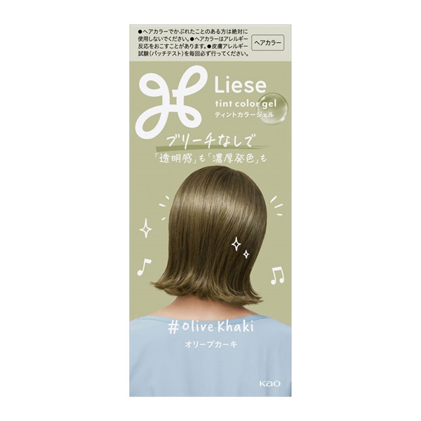 リーゼ ティントカラージェル １６５ｍｌ 花王(オリーブカーキ)