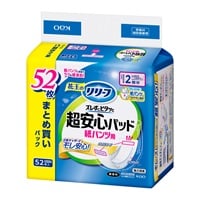 リリーフ 紙パンツ用パッド ズレずにピタッと超安心 2回分 まとめ買いパック花王(52枚)