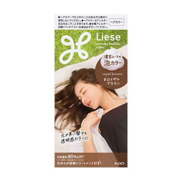 リーゼ 泡カラー 115ml Liese 花王 【医薬部外品】(ロイヤルブラウン)