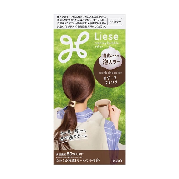リーゼ 泡カラー 115ml Liese 花王 【医薬部外品】(ダークショコラ)