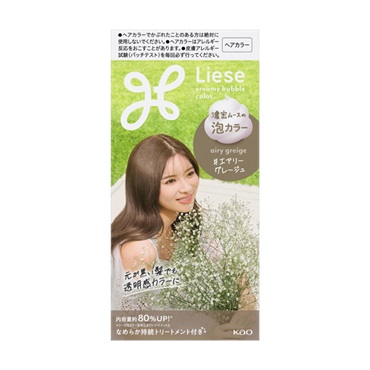 リーゼ 泡カラー 115ml Liese 花王 【医薬部外品】(エアリーグレージュ)