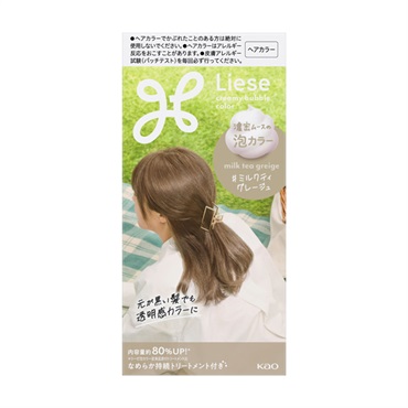 リーゼ 泡カラー 115ml Liese 花王 【医薬部外品】(ミルクティグレージュ)