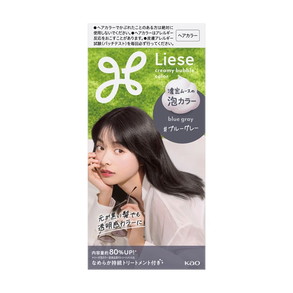 リーゼ 泡カラー 115ml Liese 花王 【医薬部外品】(ブルーグレー)