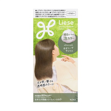 リーゼ 泡カラー 115ml Liese 花王 【医薬部外品】(オリーブアッシュ)