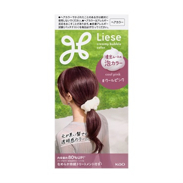 リーゼ 泡カラー 115ml Liese 花王 【医薬部外品】(クールピンク)