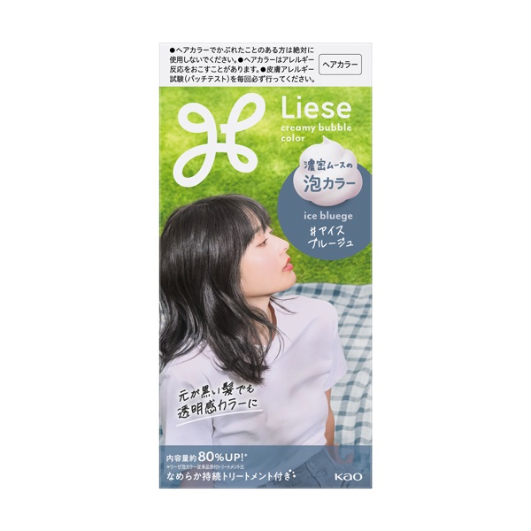 リーゼ 泡カラー 115ml Liese 花王 【医薬部外品】(アイスブルージュ)