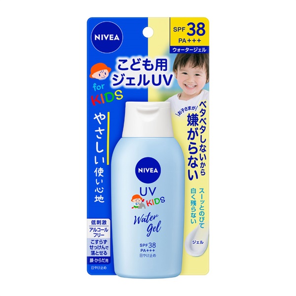 【２４個セット】【１ケース分】 ニベアUV ウォータージェル こども用 SPF38(120g)×２４個セット　１ケース分 ニベアUV ウォータージェルこども用 SPF38 花王 | イオンスタイル