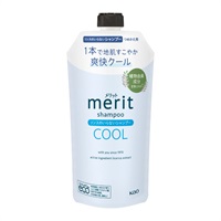 メリット リンスのいらないシャンプークール つめかえ用(320ml)