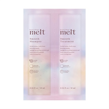 メルト スムースシャンプー＆トリートメント ピロー 20ml melt 花王