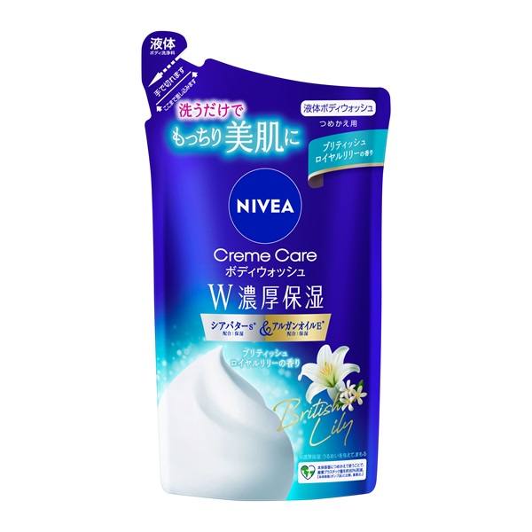 ニベア クリームケア ボディウォッシュ つめかえ用 340ml | イオン