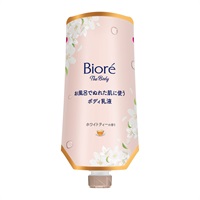 ビオレ ザ ボディ お風呂でぬれた肌に使うボディ乳液 肌しっとり ホワイトティーの香り 285ml(ホワイトティーの香り つりさげパック)