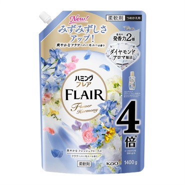 ハミングフレア スパウトパウチ 1400g 花王(フラワーハーモニー)