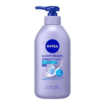 NIVEA(ニベア) ルーセントビューティ シルクブライトニング ブライトニング美容液ボディミルク ポンプ 花王