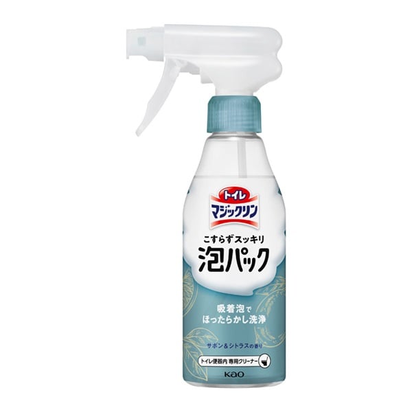 トイレマジックリン こすらずスッキリ泡パック 本体 300ml 花王(サボン＆シトラスの香り)