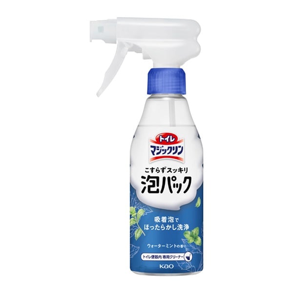 トイレマジックリン こすらずスッキリ泡パック 本体 300ml 花王(ウォーターミントの香り)
