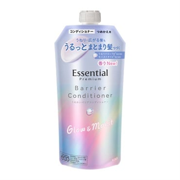 エッセンシャル プレミアム うるおいバリアコンディショナー つめかえ用 340ml(グロウ＆モイスト)