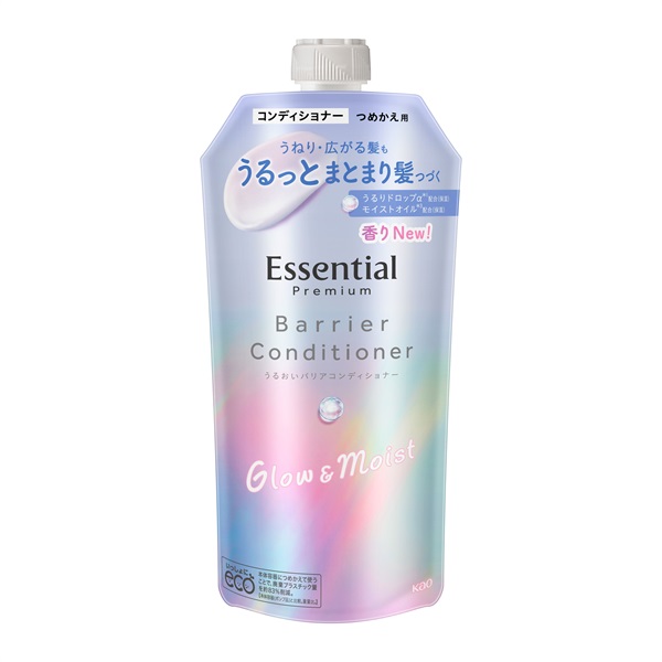 エッセンシャル プレミアム うるおいバリアコンディショナー つめかえ用 340ml(グロウ＆モイスト)