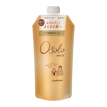 メリット オソロ  コンディショナー 花王  osolo(340ml)