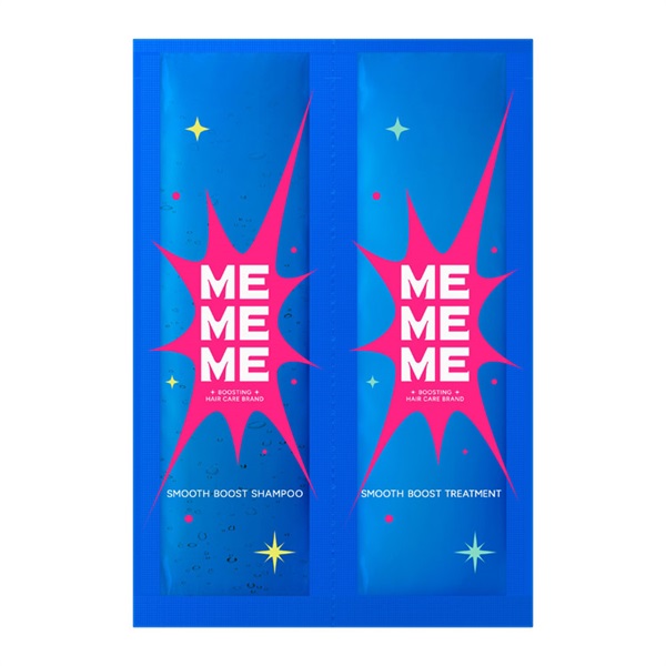 MEMEME スムースブーストシャンプー＆トリートメントお試し1回分ピロ