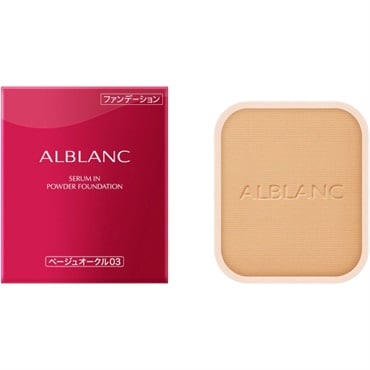 ALBLANC(アルブラン） セラムイン パウダーファンデーション レフィル 9g 花王(ベージュオークル03)
