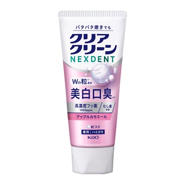 クリアクリーンNEXDENT(美白口臭　アップルカモミール)