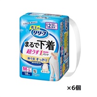 リリーフ パンツタイプ まるで下着 2回分 ホワイト M～Lサイズ 花王(18枚×6個)