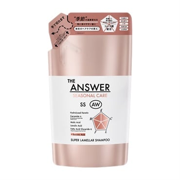 THE ANSWER  シーズナルケア AW   スーパーラメラシャンプー  つめかえ用  320ml  花王 ジアンサー