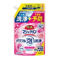 バスマジックリン パワフル泡洗浄 つめかえ用 720ml(アロマローズの香り)