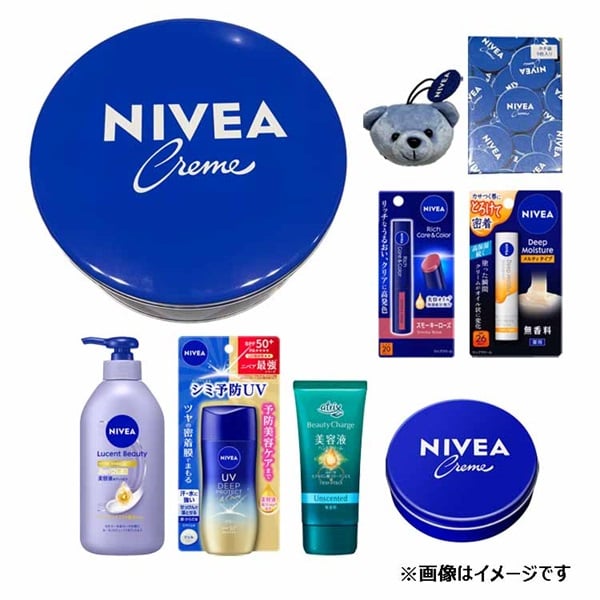 数量限定 NIVEA ニベア ビック缶セット 花王 | イオンスタイル