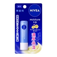ニベア モイスチャーリップ 無香料 3.9g ニベア NIVEA 花王 【医薬部外品】(4901301739445)