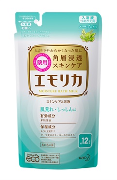 エモリカ スキンケア入浴液(ハーブの香り つめかえ用)