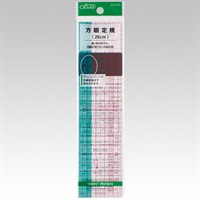 方眼定規　クロバー(20cm)