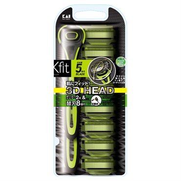 Xfit 敏感肌 バリューパック ホルダー2本 + 替刃 8個入 貝印 KAI