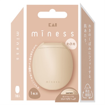miness わき用  カミソリ  1個 貝印 KAI 貝印