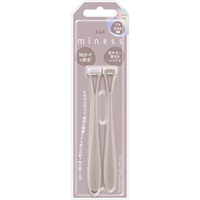 miness プチまゆ用カミソリ 2本 マイネス 貝印(T)