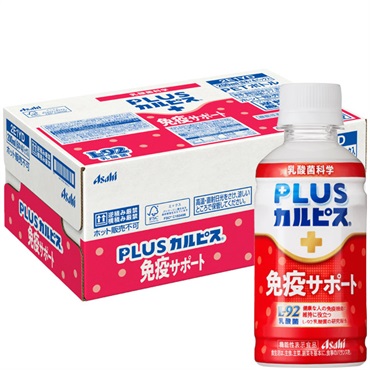 PLUS カルピス 免疫サポート 200ml×24本 カルピス アサヒ飲料 【機能性