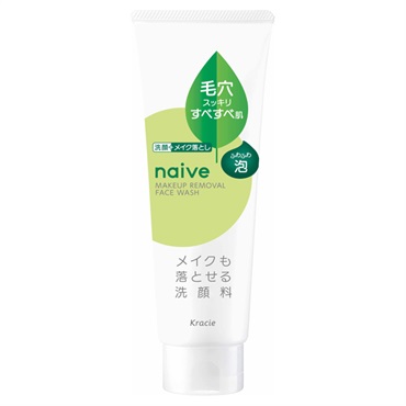 ナイーブ メイク落とし洗顔フォーム 180g naive クラシエ(毛穴クリア)