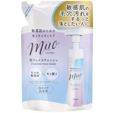 muo ミュオ 泡の洗顔料 詰替用 180mL クラシエ | イオンスタイル