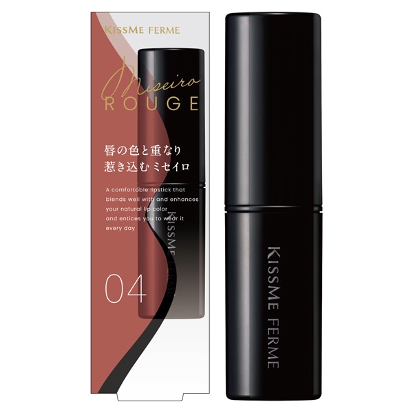キスミー フェルム ミセイロルージュ 3.7g キスミーフェルム KISSME FERME 伊勢半(04 ヌーディシナモン)