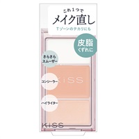 キス メイクリタッチパレットN バーム 0.7g/コンシーラー 1.5g/ハイライター 0.9g KiSS 伊勢半(02)