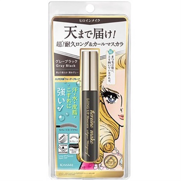 キスミー ヒロインメイク ロングUPマスカラ スーパーWP N 伊勢半(03グレーブラック)