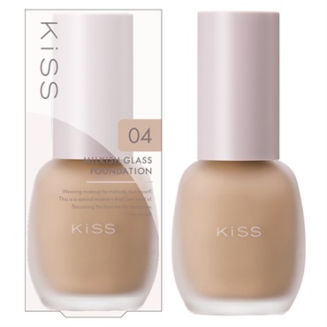 キス ミルキッシュガラスファンデ 30g キス KiSS 伊勢半(04 オークル)