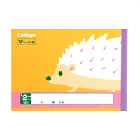 カレッジアニマルハーフノート12mmタテ罫 B6 | イオンスタイル