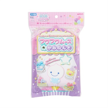 ムースのかみねんど(白)