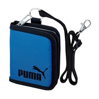 【送料無料】PUMA プーマ 2つ折りウォレット 【ブラック】 財布 小銭入 キッズ財布 コインケース ストラップ 小学生 区分C PM242BK