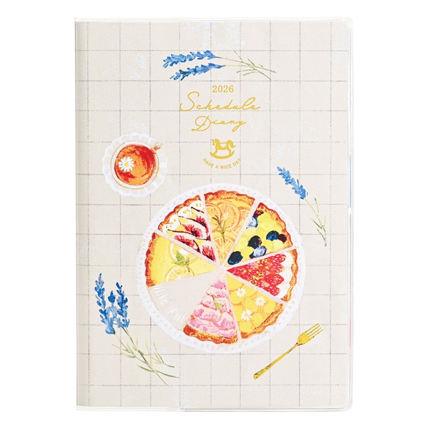 2026年1月始まり】 カラーインデックス手帳 B6 マンスリーブロック