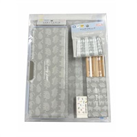 HI！ MYZOOギフトセット 文具5点(グレー)